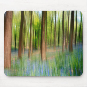 Tapis De Souris Royaume-Uni Angleterre Bois de chêne à jacinthe