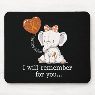 Tapis De Souris Rsd Crps Sensibilisation Eléphant