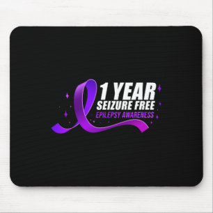 Tapis De Souris Ruban 1 an sans crise d'épilepsie sensibilisation
