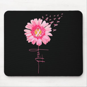 Tapis De Souris Ruban Daisy Faith - Mois de la sensibilisation au 