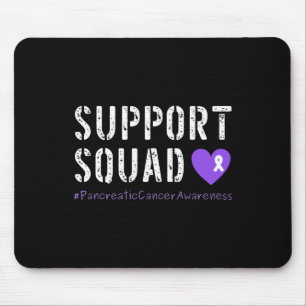 Tapis De Souris Ruban Violet Hommes Femmes Enfants Cancer Pancréat