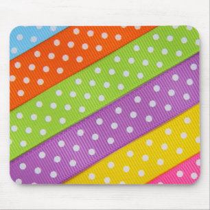 Tapis de souris Rubans à pois