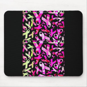 Tapis De Souris Rubans géniaux de cancer du sein