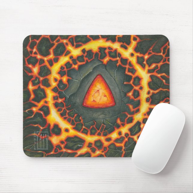 Tapis De Souris Ruby Core Gemstone (Avec souris)