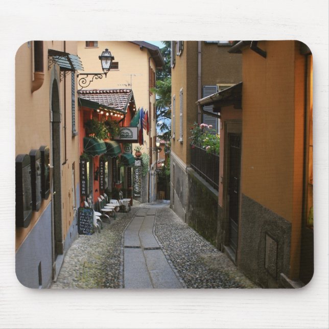 Tapis De Souris Rue de pavé rond à Bellagio (Devant)