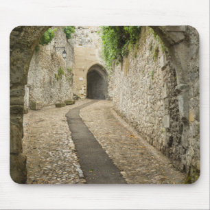 Tapis De Souris Rue en pavés gris, France