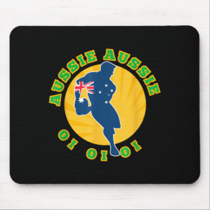 Tapis De Souris Rugby Australie, Wallabies Aussie Aussie Aussie Oi