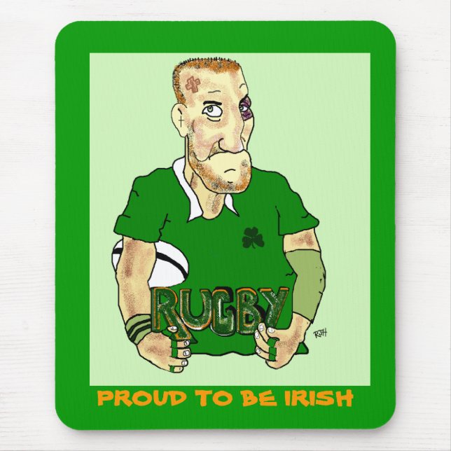 TAPIS DE SOURIS RUGBY MOUSEPAD (Devant)