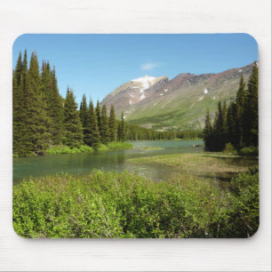 Tapis De Souris Ruisseau Grinnell au parc national de Glacier