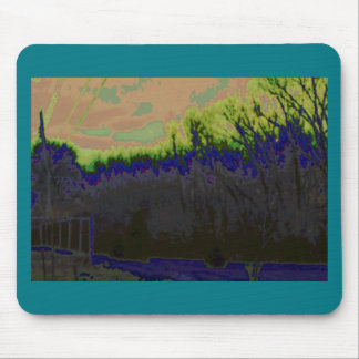 Tapis De Souris Ruisseau Sunset