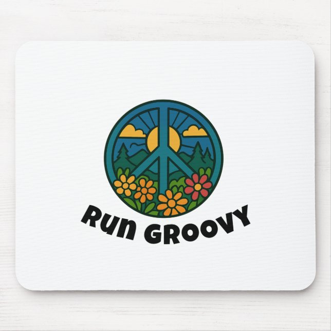 Tapis De Souris Run Groovy (Devant)
