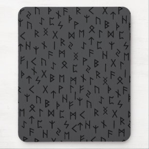 Tapis De Souris Runes Futhark anciens