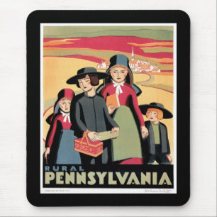 Tapis De Souris Rural Pennsylvania