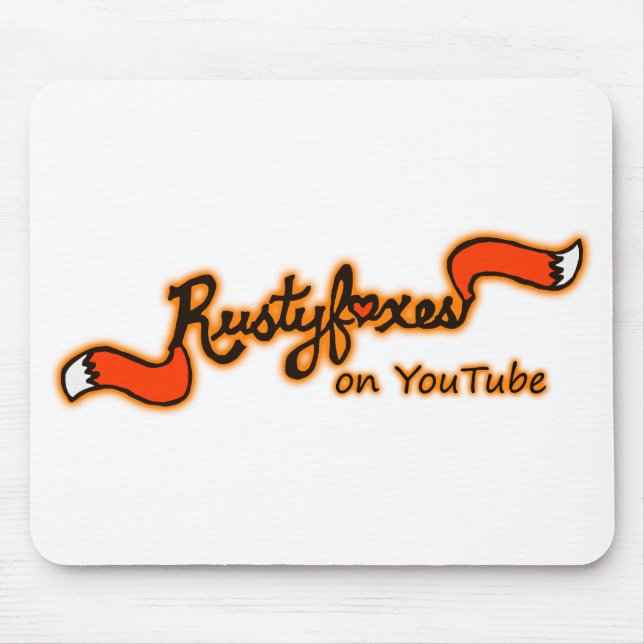 Tapis De Souris Rustyfoxes sur la couleur Mousepad personnalisable (Devant)