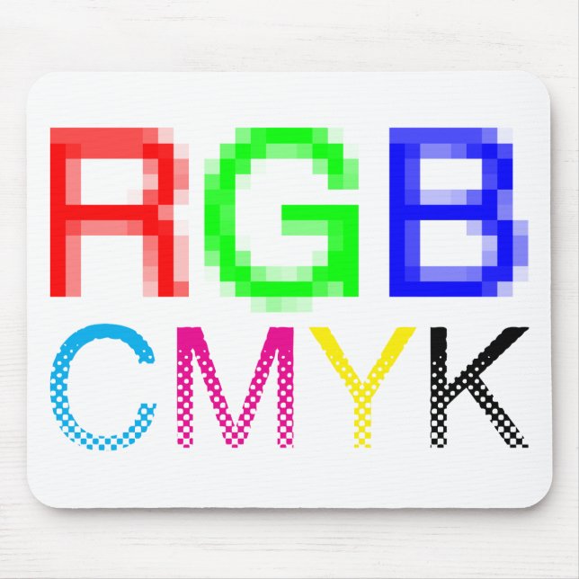 TAPIS DE SOURIS RVB CMYK (Devant)