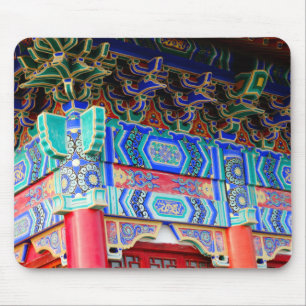 Tapis De Souris S. Korean Palace Art in Bright Colors on a