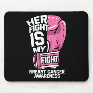 Tapis De Souris Sa Lutte Est Ma Lutte Gants De Boxe De Combat Canc