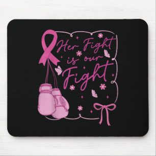 Tapis De Souris Sa Lutte Est Notre Lutte Contre Le Cancer Du Sein