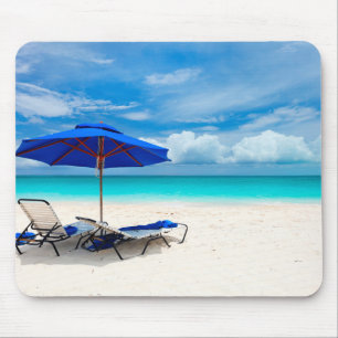 Tapis De Souris Sable blanc vert