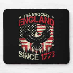 Tapis De Souris Sachet de thé en Angleterre depuis 1773 4 juillet 