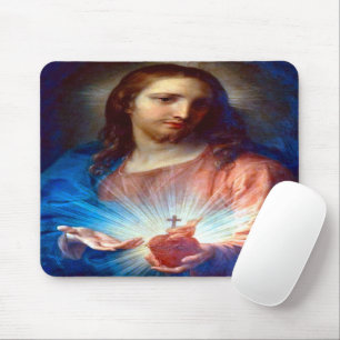 Tapis De Souris Sacré Coeur de Jésus