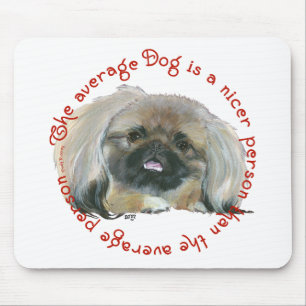 Tapis De Souris Sagesse du Pékinois - Le chien moyen
