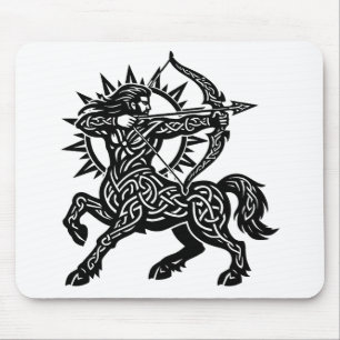 Tapis De Souris Sagittaire — L'Archer par BurnsInHell