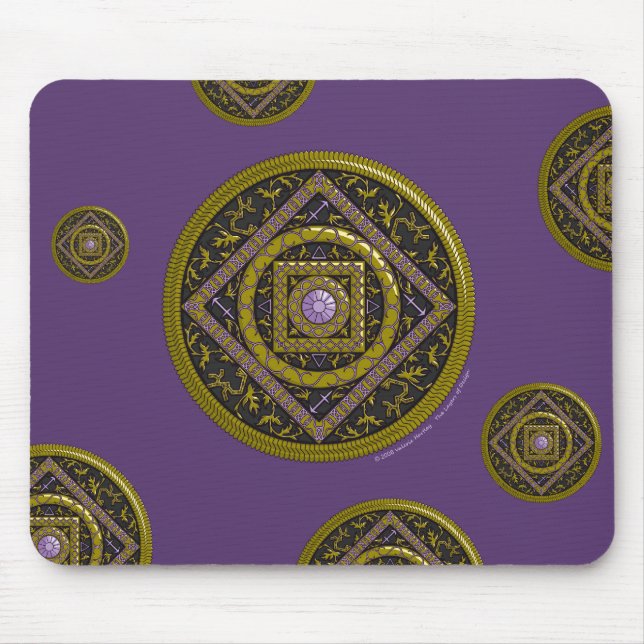 Tapis De Souris Sagittarius Mandala Mousepad (Devant)
