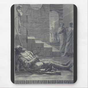 Tapis De Souris Saint Alexis de Rome Humilité sacrée Art