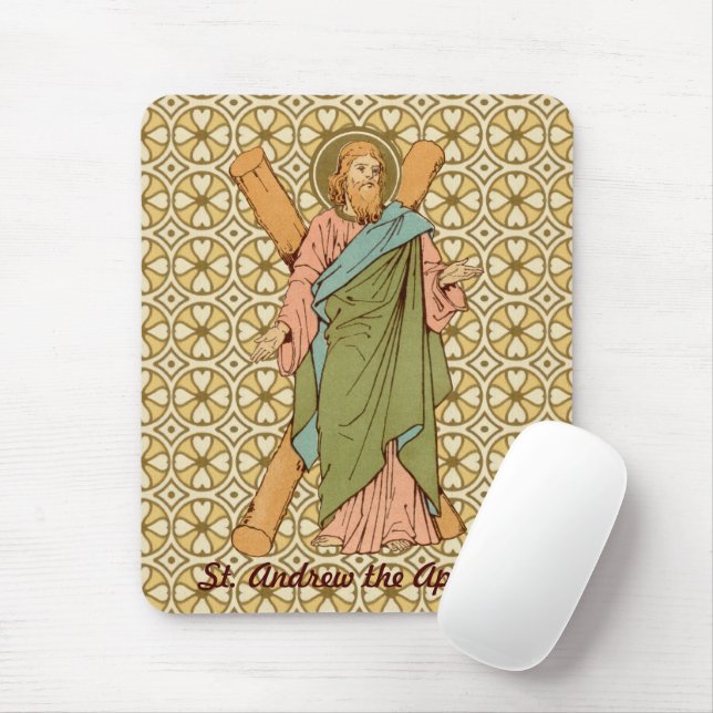 Tapis De Souris Saint André l'Apôtre (RLS 01) (Style 2) (Avec souris)