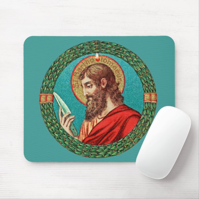 Tapis De Souris Saint Bartholomée l'Apôtre (JMAS 03) (Avec souris)
