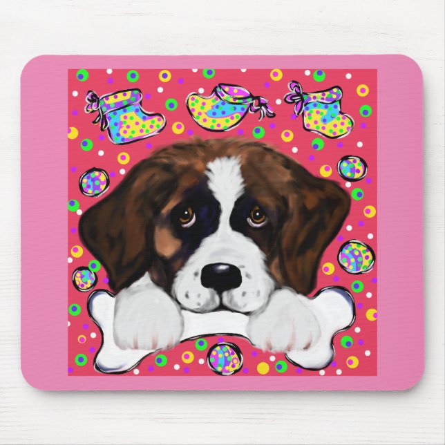 Tapis De Souris Saint-Bernard (Devant)