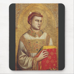 Tapis De Souris Saint Étienne par Giotto Reproduction d'Art Fin
