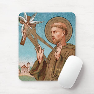 Tapis De Souris Saint François d'Assise, Pater Seraphicus (SAU 040