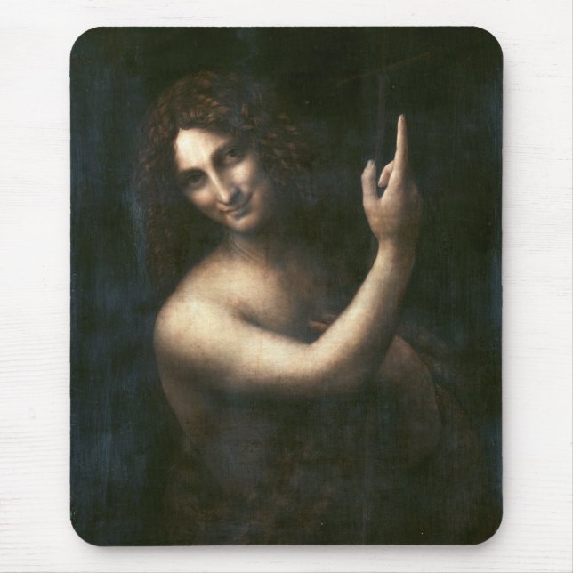 Tapis De Souris Saint Jean Baptiste, Léonard de Vinci (Devant)