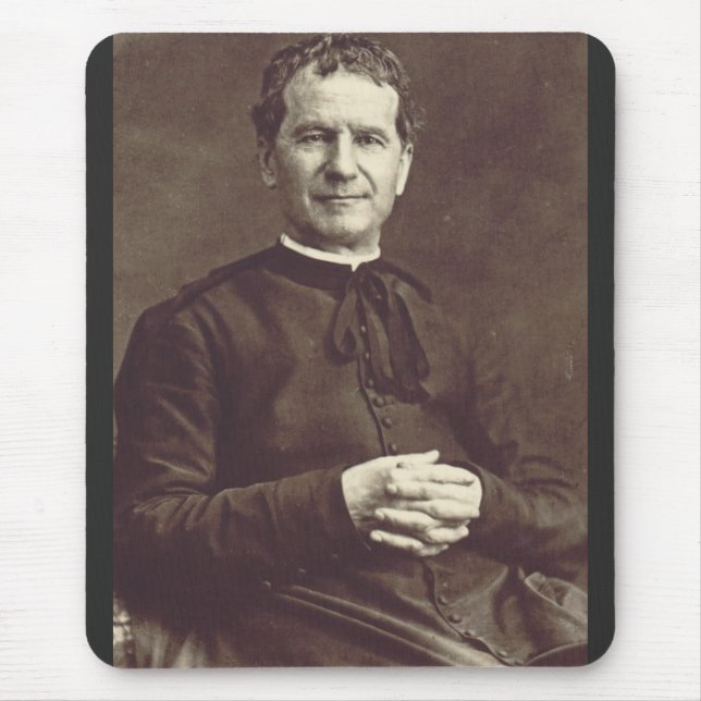 Tapis De Souris Saint John Bosco Prêtre et confesseur (Devant)