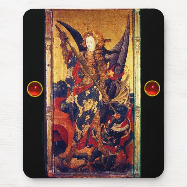 Tapis De Souris Saint Michael Vanquishing the Devil, (Devant)