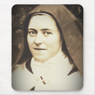 TAPIS DE SOURIS SAINT THERESE DE LISIEUX