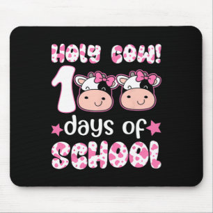 Tapis De Souris Saint Vache 100 Jours D'Enseignants Étudiants Garç