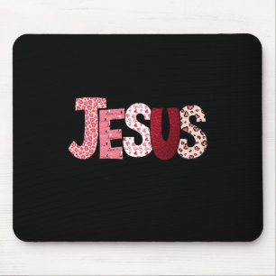 Tapis De Souris Saint-Valentin chrétien Jésus Saint-Valentin relig