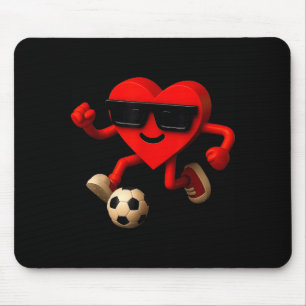 Tapis De Souris Saint-Valentin Foot Cadeau Drôle Coeur Garçons Fil