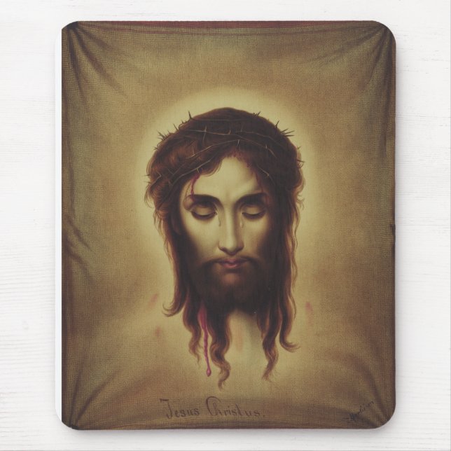 Tapis De Souris Saint Visage de Jésus-Christ (Devant)