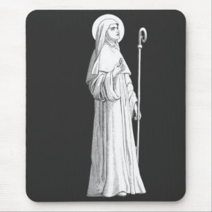 Tapis De Souris Sainte Catherine de Sienne Vierge