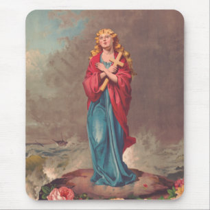 Tapis De Souris Sainte Christine de Bolsena patronne des marins