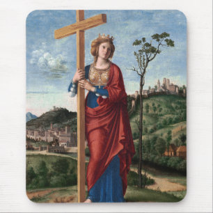 Tapis De Souris Sainte Hélène avec la Vraie Croix Art sacré