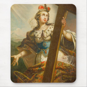 Tapis De Souris Sainte Hélène avec la Vraie Croix Art sacré