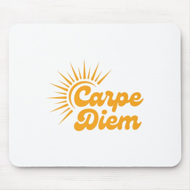 Tapis De Souris Saisir Le Jour Lever Du Soleil Premium  (Devant)
