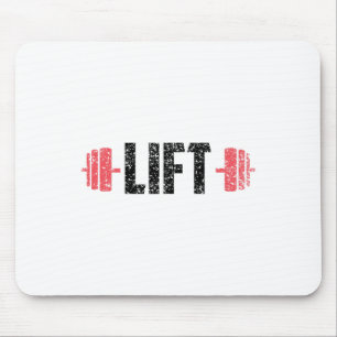 Tapis De Souris Salle de sport de levage de poids de levage de gym