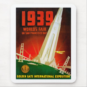 Tapis De Souris Salon mondial de San Francisco 1939
