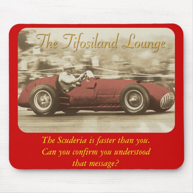 Tapis De Souris Salon Mousepad de Tifosiland (Devant)